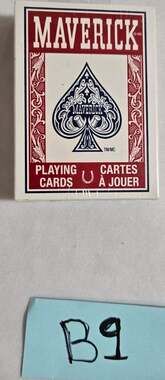 Maverick PLAYING CARDS Red & Blue 2 Decks NEW